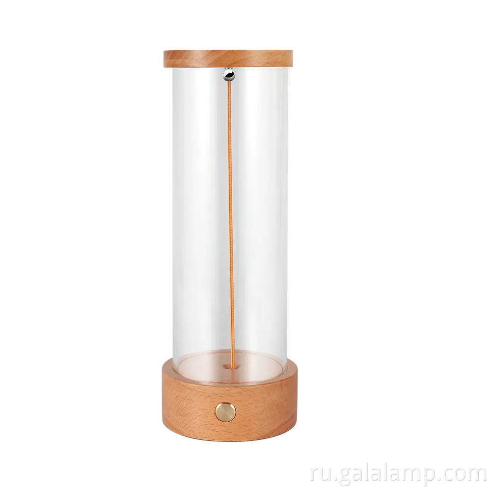 Гладкий перезаряжаемый прикроватный ночной свет с магнитным современным окружающим освещением